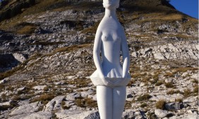 Felice Vatteroni (I) – “Ballerina” – bianco carrara – cm.180h